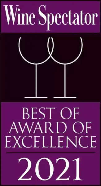 Awards: Wine Spectator - Best of Award Of Excelence 2021