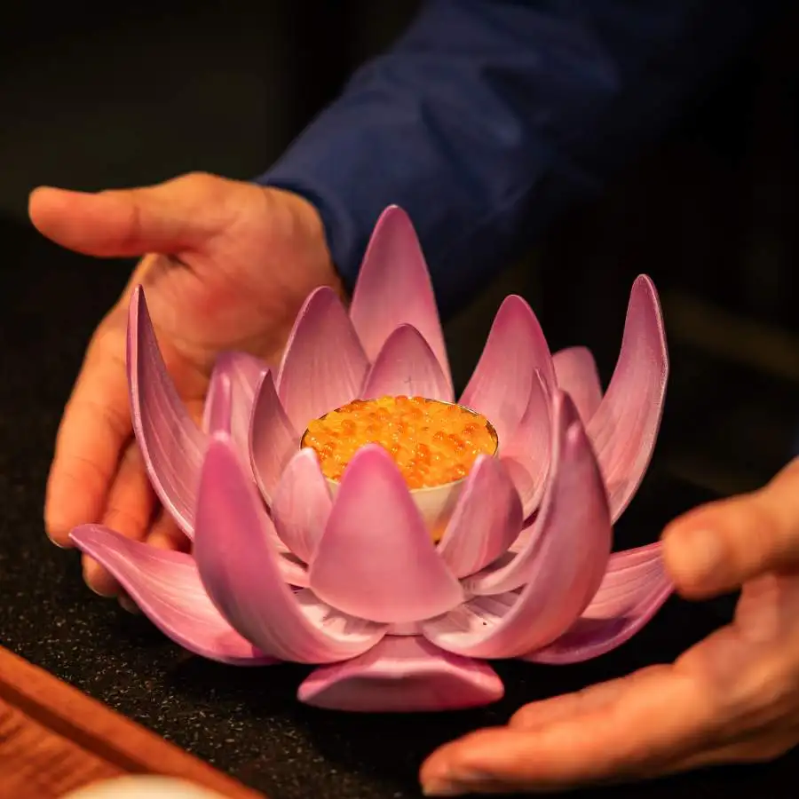 Lotus Flower dish